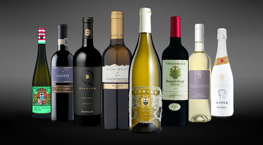  Szerokie portfolio win od najbardziej cenionych producentów